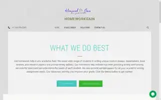 Homeworkgain.com Screenshot 2024-05-10 02:52:14