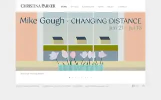 Christinaparkergallery.com Screenshot 2024-07-04 17:27:12