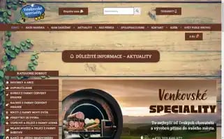 Venkovskespeciality.cz Screenshot 2024-05-25 15:18:54