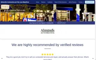Almondsautomotive.com Screenshot 2024-05-15 11:16:26