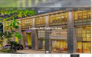 Gloucesterhotel.co.kr Screenshot 2024-04-14 22:23:21