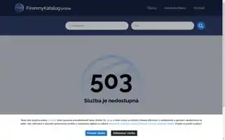 Firemnykatalog.online Screenshot 2024-07-10 09:45:40