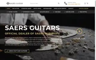 Saers-guitars.com Screenshot 2024-05-28 21:52:59