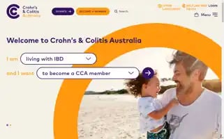 Crohnsandcolitis.org.au Screenshot 2024-05-20 13:35:37