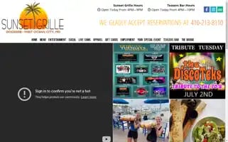 Ocsunsetgrille.com Screenshot 2024-07-01 14:02:46