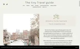 Thetinytravelguide.com Screenshot 2024-04-23 19:12:18