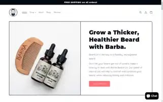 Barbabeardcompany.com Screenshot 2024-04-27 16:03:25