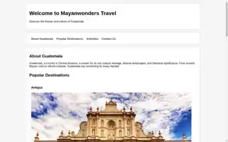 Mayanwonderstravel.com Screenshot 2024-04-17 16:34:22