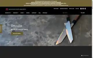 Japaneseknifeimports.com Screenshot 2024-05-04 08:29:23