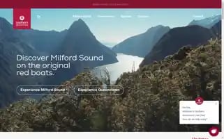 Southerndiscoveries.co.nz Screenshot 2024-05-14 00:36:07
