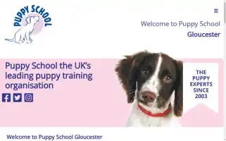Puppyschoolgloucester.co.uk Screenshot 2024-06-13 09:17:43