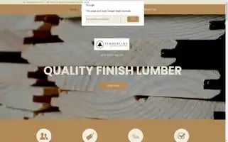 Timberlinelumbercompany.com Screenshot 2024-05-22 16:54:46