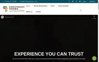 Continenttours.com Screenshot 2024-04-15 16:16:03