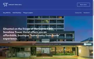Sunshinetowerhotel.com.au Screenshot 2024-04-26 18:14:47