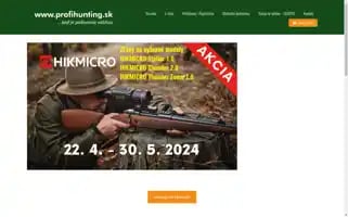 Profihunting.sk Screenshot 2024-05-19 22:32:16