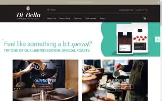 Dibellacoffee.com Screenshot 2024-05-09 09:51:56