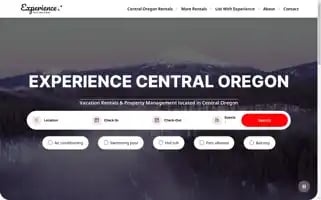 Experiencecentraloregonvacationrentals.com Screenshot 2024-04-17 06:38:23