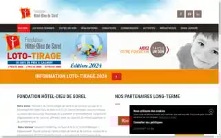 Fondationhoteldieusorel.org Screenshot 2024-04-14 09:20:38
