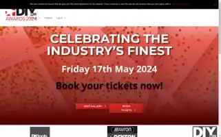 Diyweekawards.co.uk Screenshot 2024-06-11 10:46:30