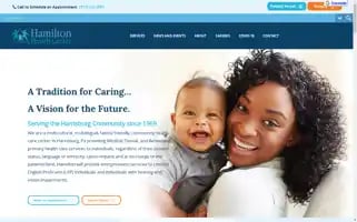 Hamiltonhealthcenter.com Screenshot 2024-07-01 11:43:48