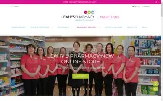 Leahyspharmacytralee.ie Screenshot 2024-05-04 12:20:14