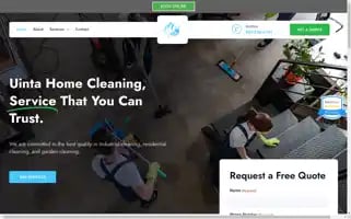 Uintahomecleaning.com Screenshot 2024-05-22 13:28:26