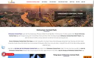 Vinhomescentralparktc.com Screenshot 2024-06-27 07:39:00