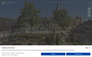 Malerwinkel-hotel.de Screenshot 2024-04-17 14:57:25