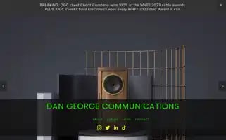 Dangeorgecommunications.com Screenshot 2024-07-01 10:14:23