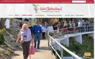 Selectinternationaltours.com Screenshot 2024-04-18 16:45:34