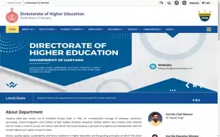 Highereduhry.ac.in Screenshot 2024-06-16 23:49:36