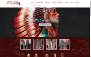 Littlesavagetattoo.com Screenshot 2024-05-21 12:56:49