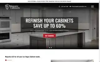 Majesticcabinetsllc.com Screenshot 2024-05-16 06:38:42