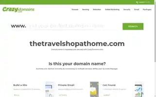 Thetravelshopathome.com Screenshot 2024-04-17 07:38:38