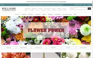 Williamsflowers.com Screenshot 2024-05-15 03:22:07