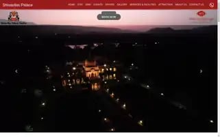 Shivavilaspalacehotel.com Screenshot 2024-04-23 11:41:38