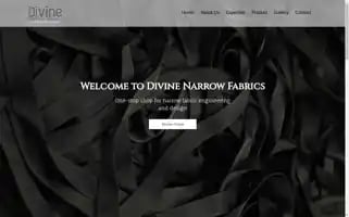 Divinenarrowfabrics.com Screenshot 2024-06-28 07:57:05