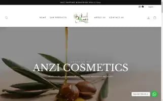 Anzicosmetics.com Screenshot 2024-04-27 08:08:49