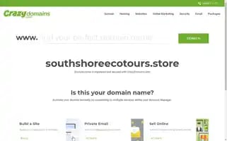 Southshoreecotours.store Screenshot 2024-04-25 13:44:47