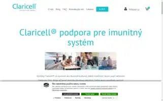 Claricell.sk Screenshot 2024-05-19 20:30:14