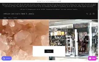 Addisonandavagemsjewels.com Screenshot 2024-04-15 20:44:40