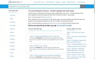 Danhbacongty.org Screenshot 2024-06-16 07:15:22