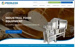 Peerlessfood.com Screenshot 2024-07-07 08:33:37