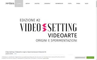 Zanzaraartecontemporanea.it Screenshot 2024-05-22 09:16:29