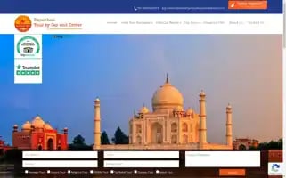 Rajasthantourbycaranddriver.com Screenshot 2024-04-15 05:12:44