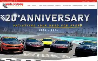 Sportscardrivingexperience.com Screenshot 2024-07-06 16:40:13