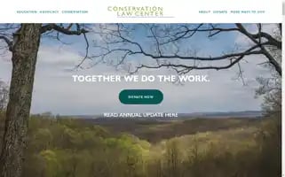 Conservationlawcenter.org Screenshot 2024-07-01 13:04:07