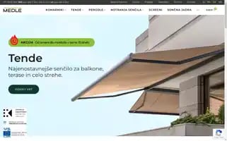 Sencila-medle.si Screenshot 2024-06-15 08:27:29