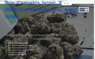 Buyweedonlineisrael.com Screenshot 2024-05-22 03:59:52