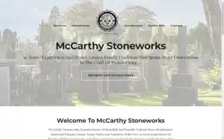 Mccarthystoneworks.ie Screenshot 2024-05-27 21:30:33